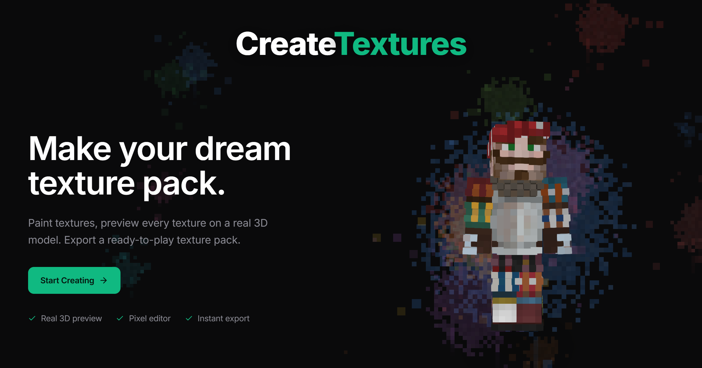 Minecraft Texture Pack Maker – CreateTextures