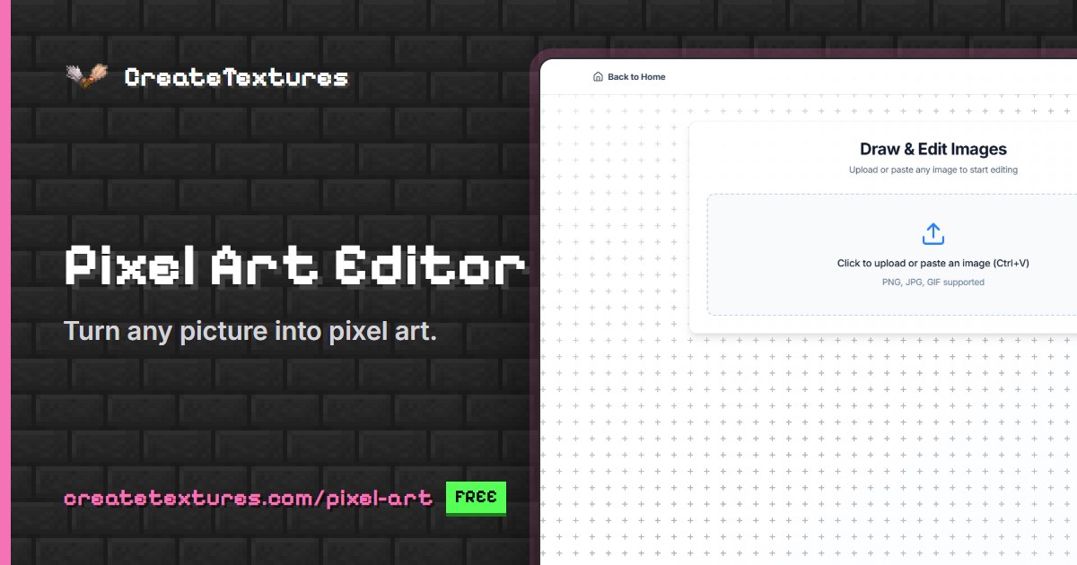 Pixelart-beeldeditor – CreateTextures